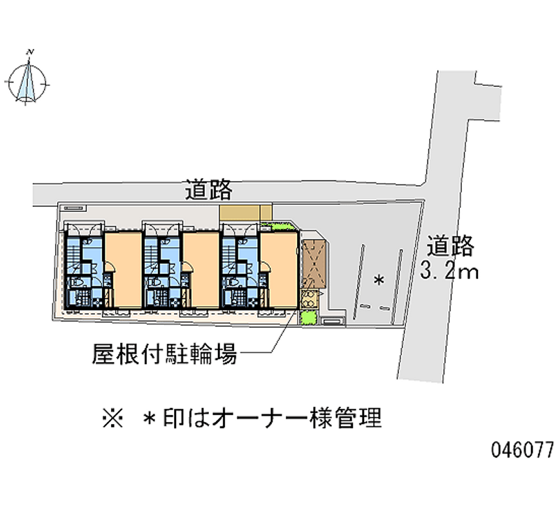 レオネクスト呼続 区画図