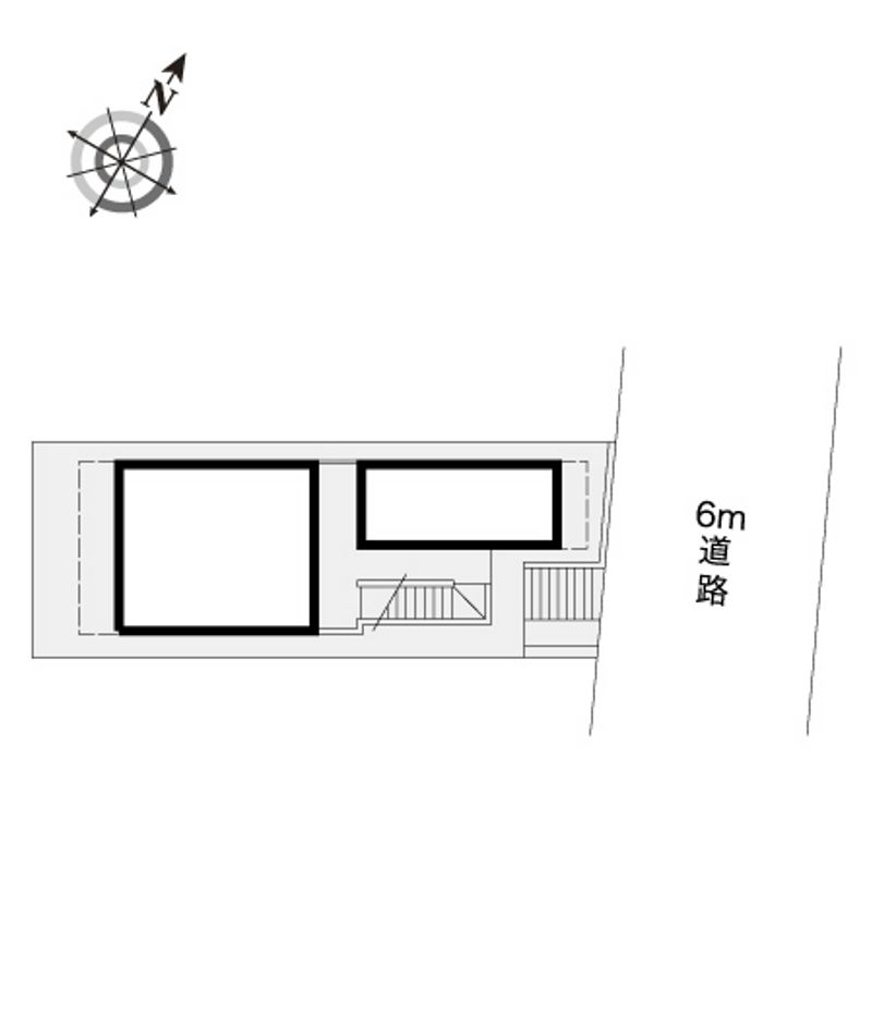 レオパレス王子公園 配置図