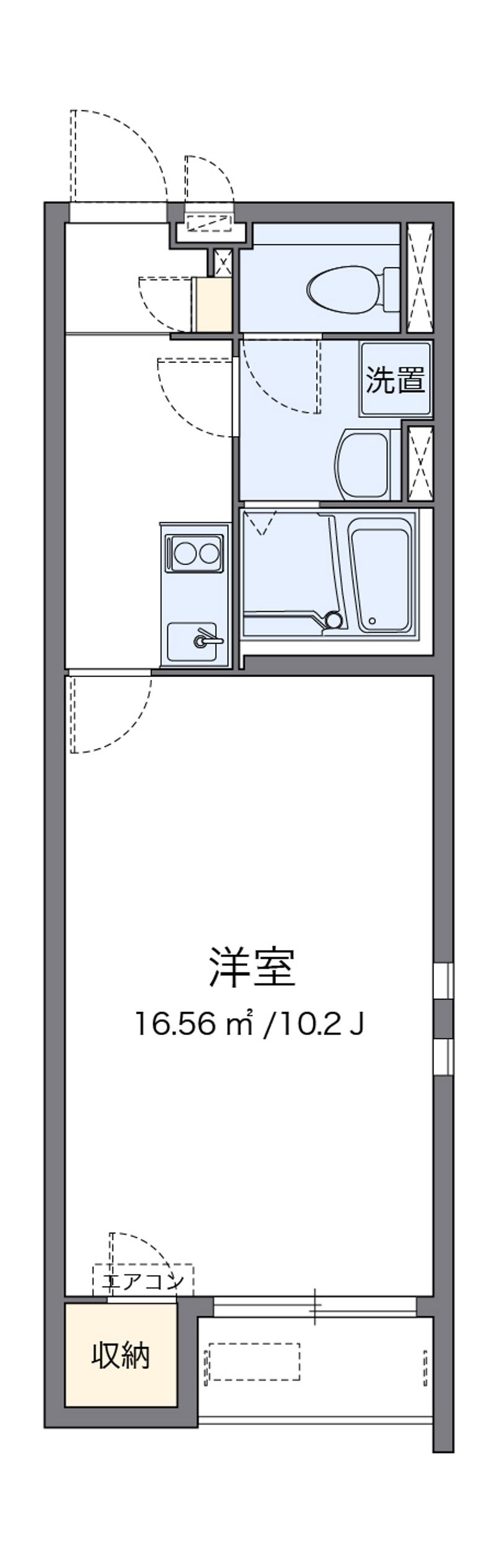 クレイノウイングワード感田 間取図