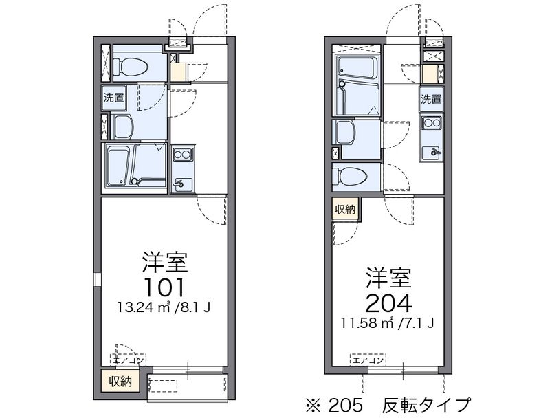 レオネクスト弦巻 間取図