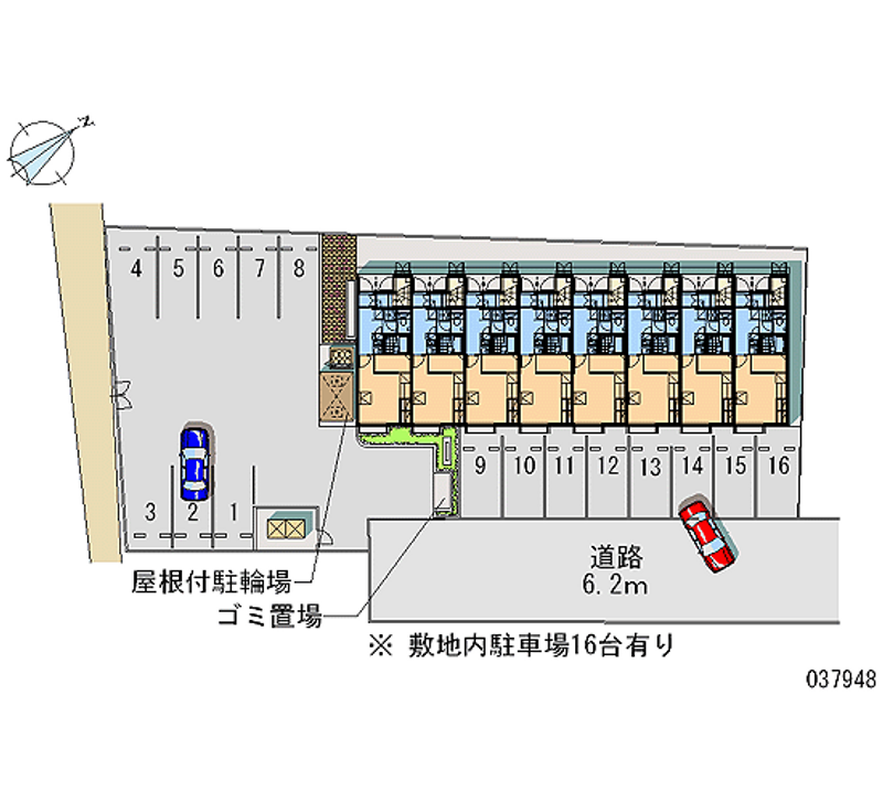 37948 Monthly parking lot