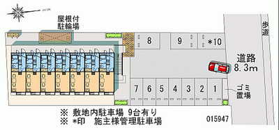 15947 Monthly parking lot