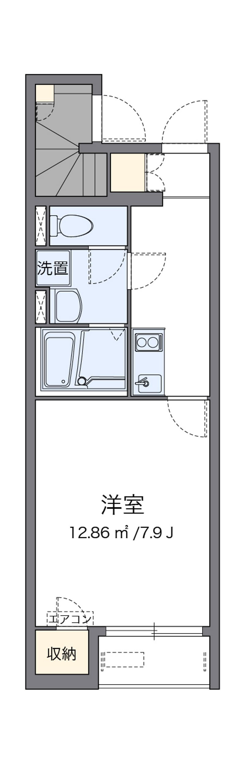 クレイノコスモ 間取図