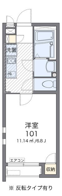 クレイノドゥマンＡ館 間取り