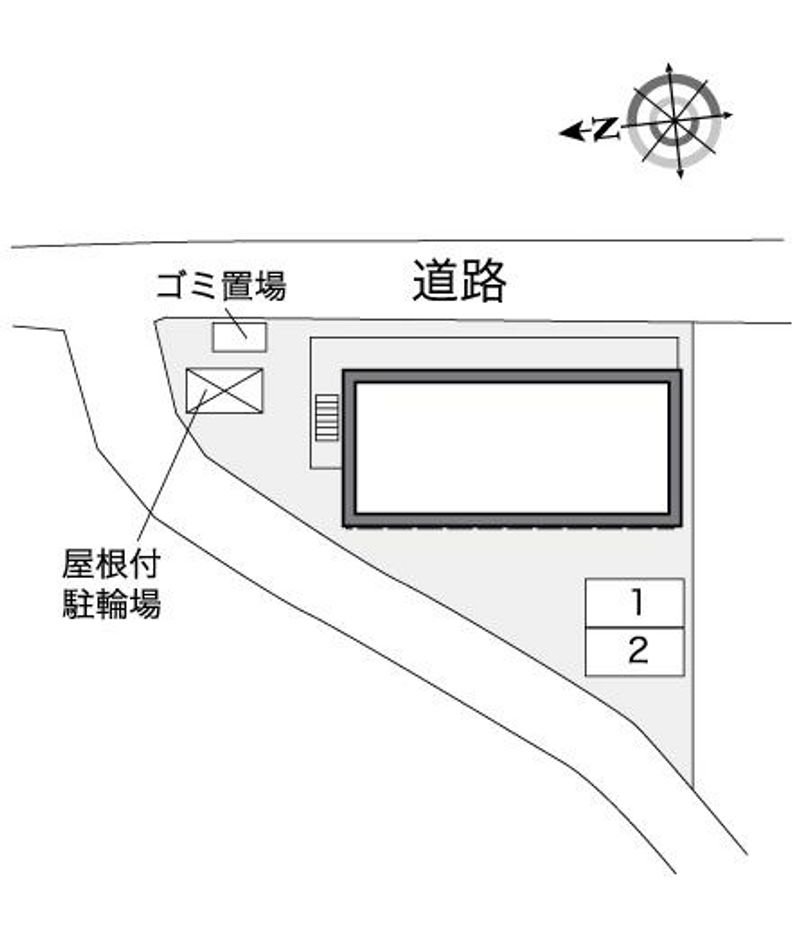 レオパレスＹＯＵ 配置図