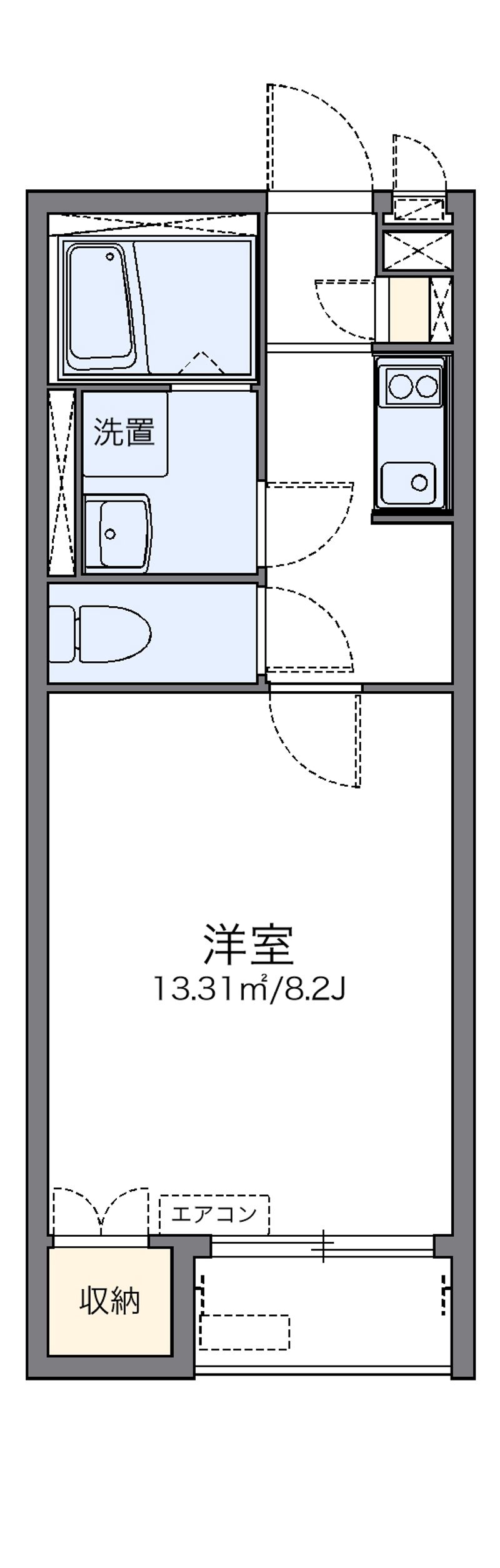 レオネクストレガーロ 間取図