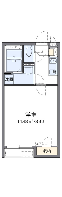 クレイノアペルト泉佐野Ⅱ 間取り図