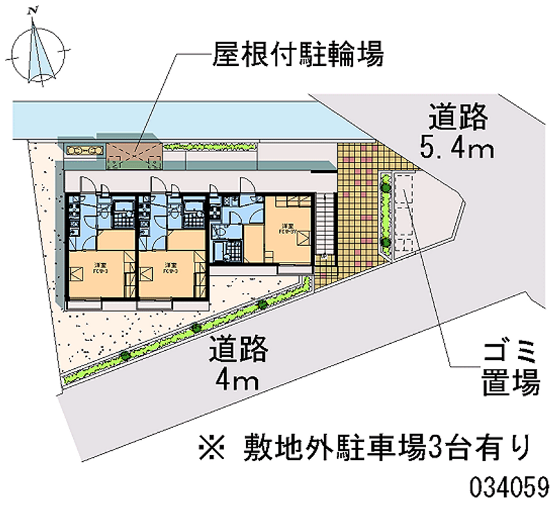 34059 Monthly parking lot