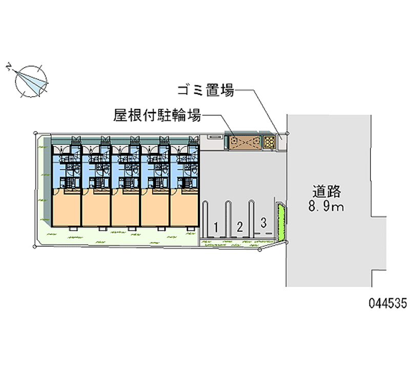 レオネクスト平和 区画図