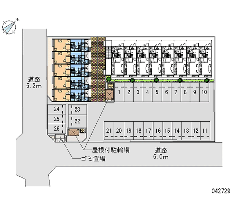 42729 Monthly parking lot