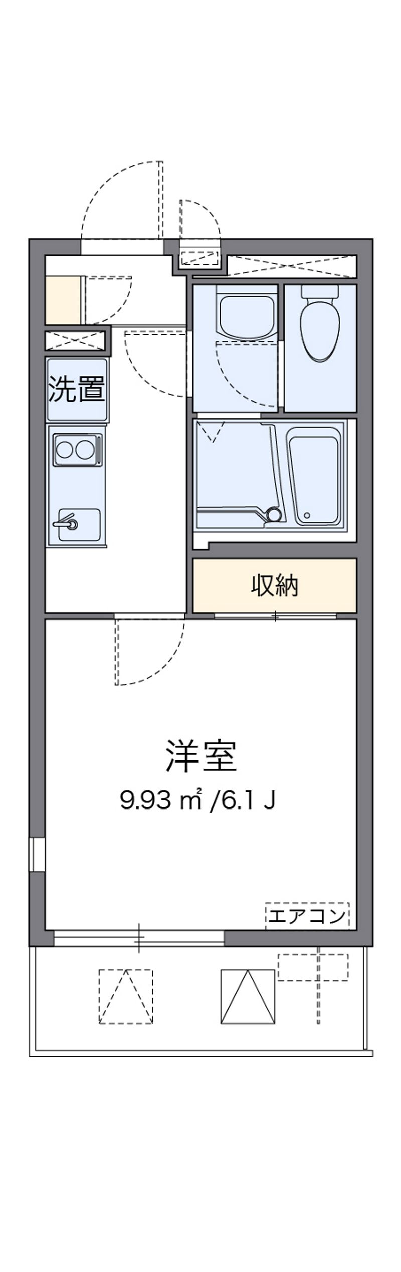 クレイノウィステリアⅣ 間取図