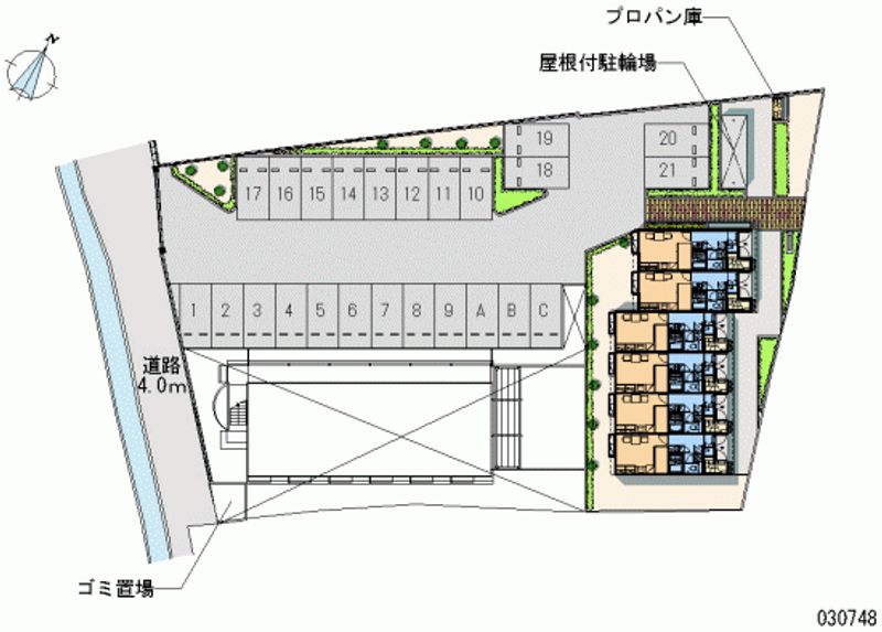 30748月租停車場