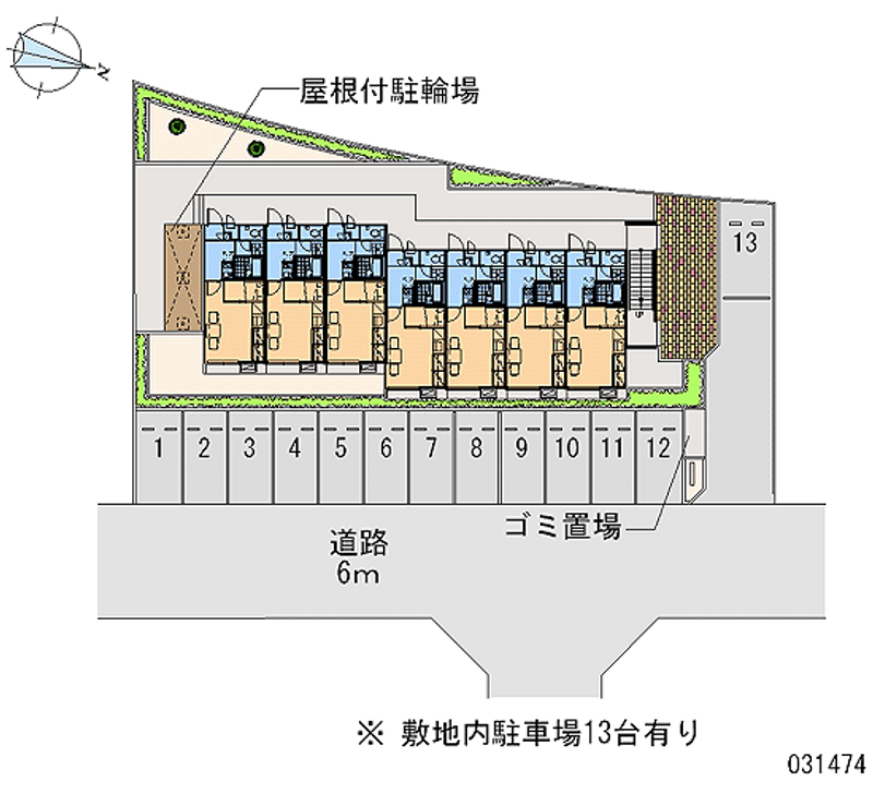 31474 Monthly parking lot