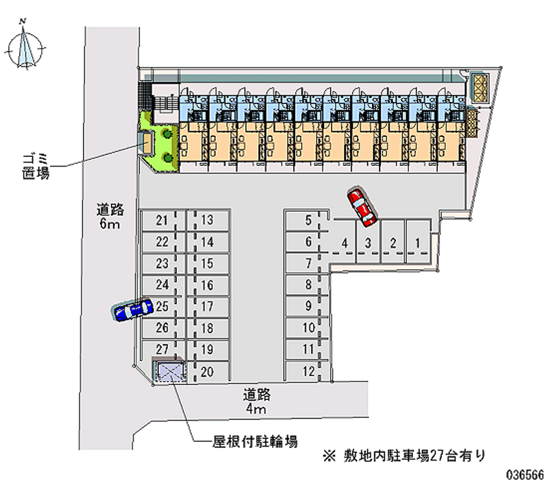 36566 Monthly parking lot