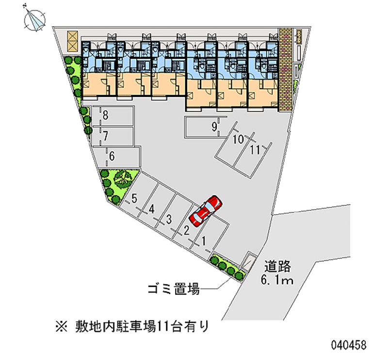 レオネクストミツハウス　テトラ 月極駐車場