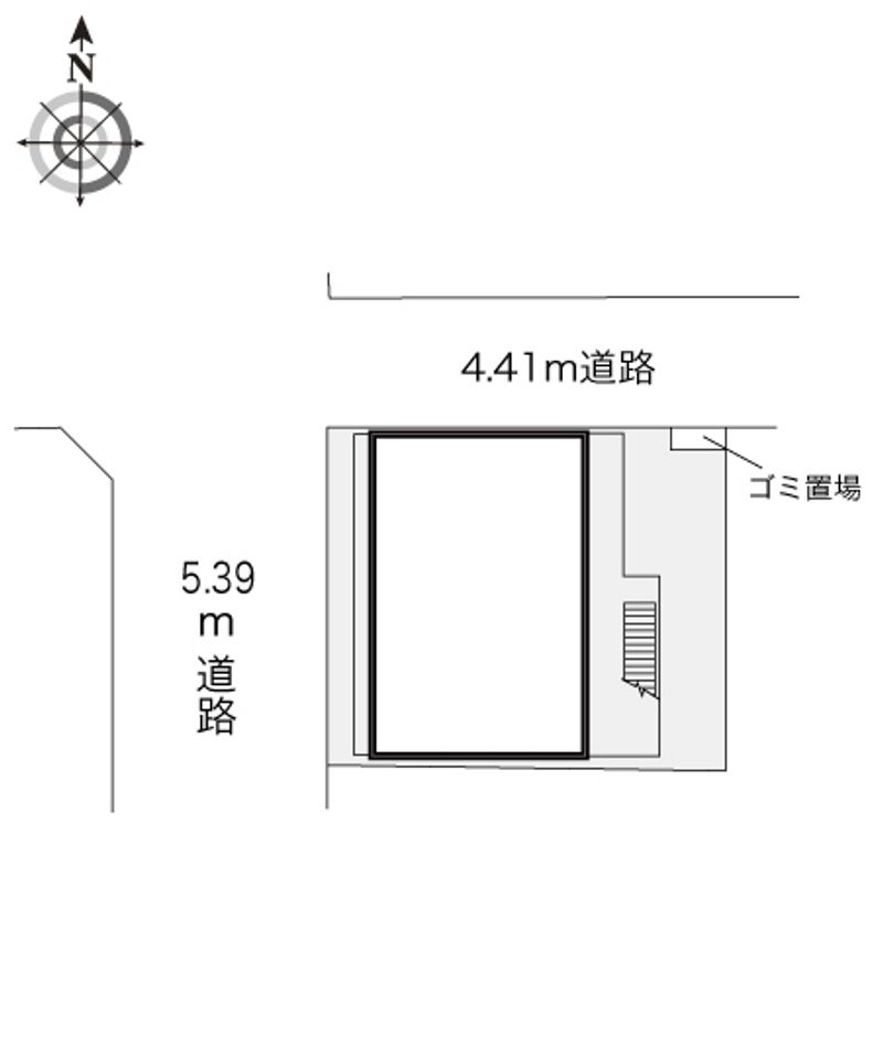 レオパレスコンフォール 配置図