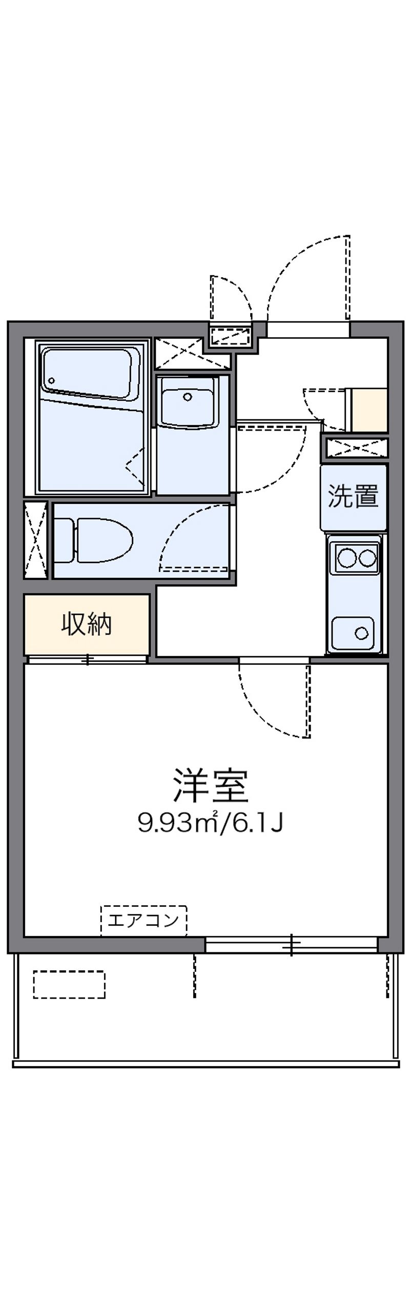 レオネクストリッカティル 間取り