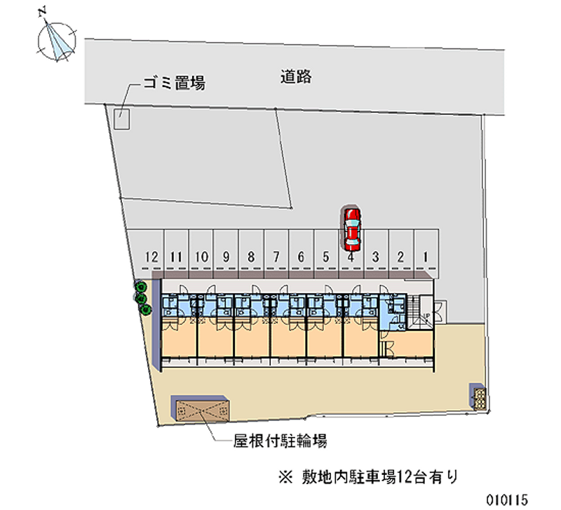 レオパレスマサト 共用部分