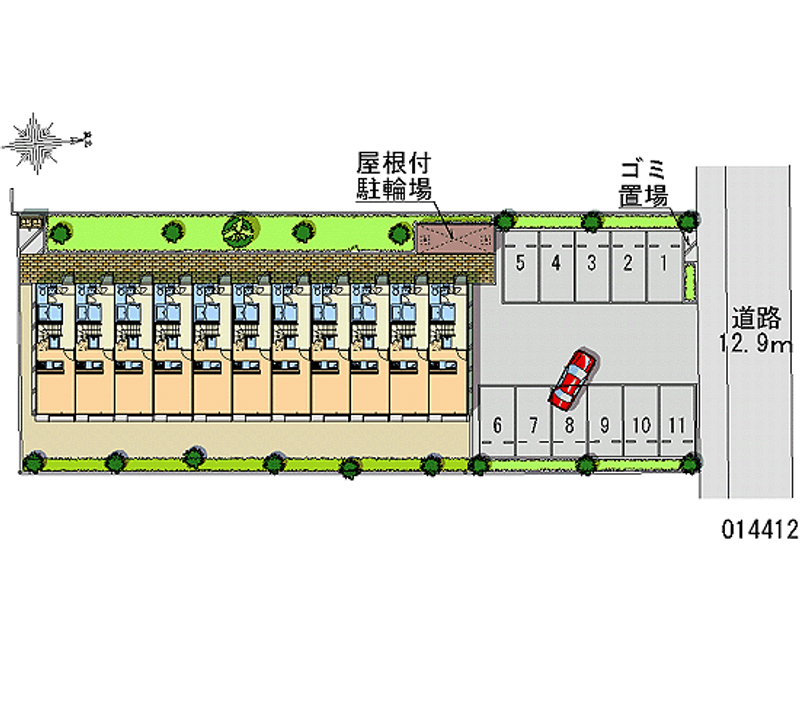 14412月租停车场