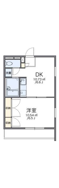 レオパレスグリーンハイツＡ 間取り図