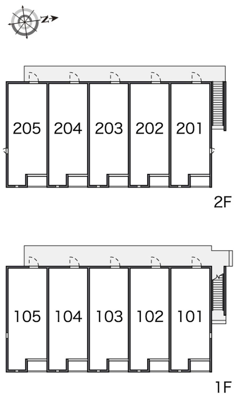 レオネクストマーメゾン 間取り配置図