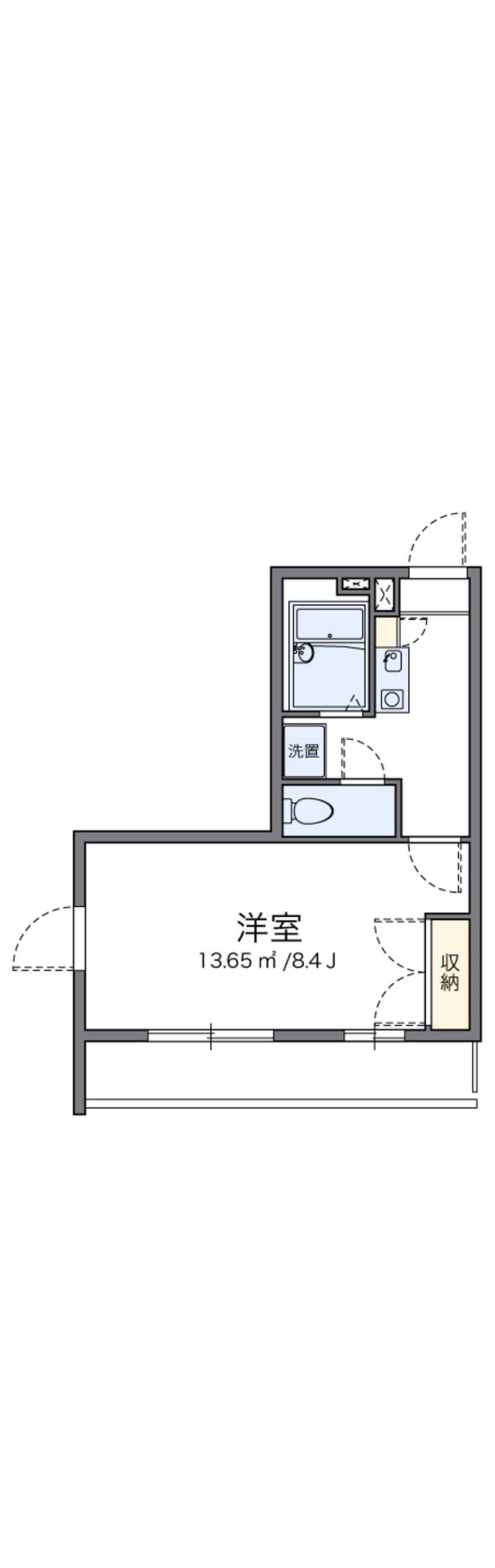 レオパレスヴェール 間取り