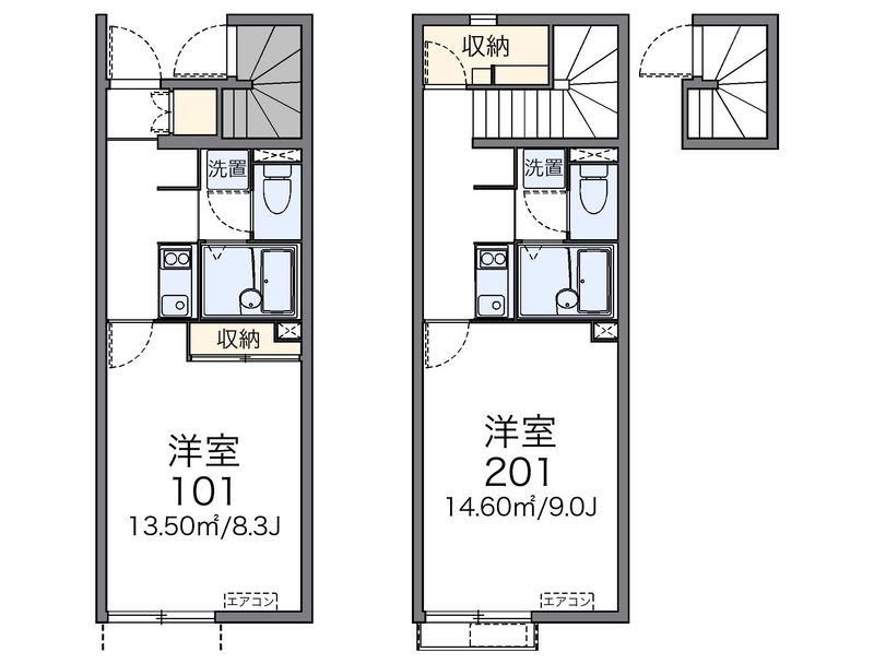 レオネクスト神楽 間取図