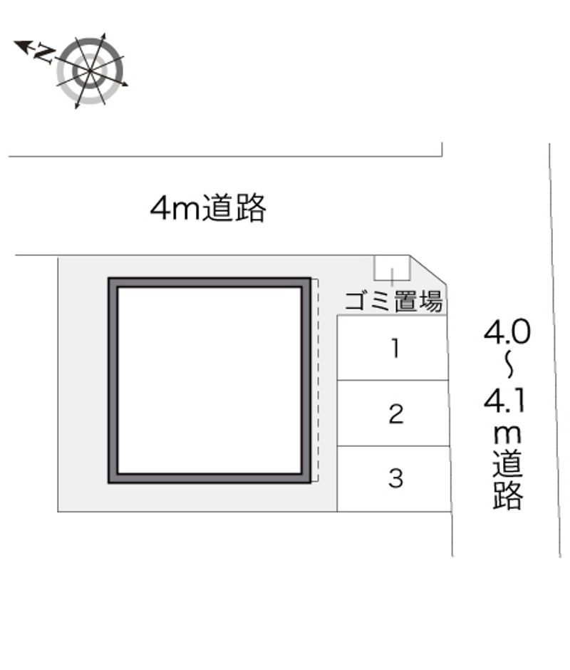 レオパレスパストラル 配置図