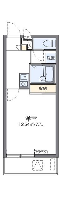 レオパレスルナ　ルミエール与野 間取図