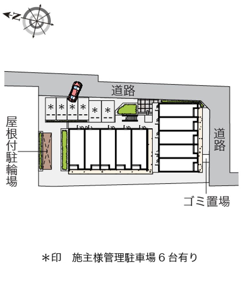 ミランダベル　エスポワール秋津 配置図