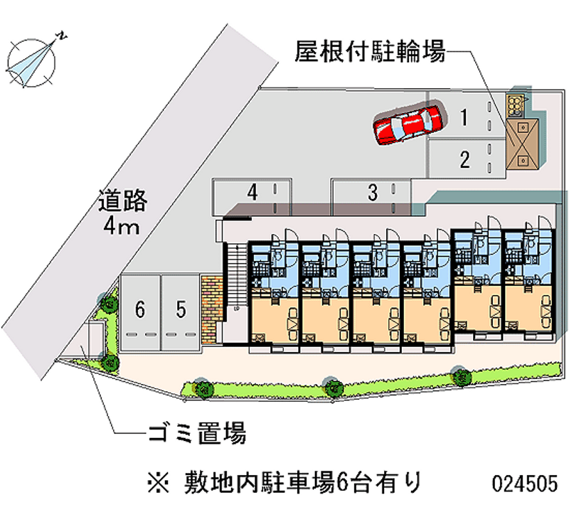 24505 Monthly parking lot