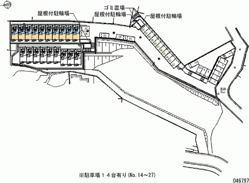 レオネクストディアベルジュⅡ 月極駐車場