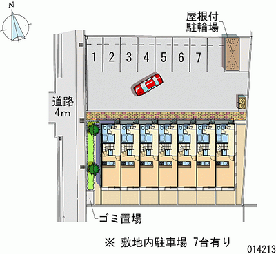 14213 Monthly parking lot