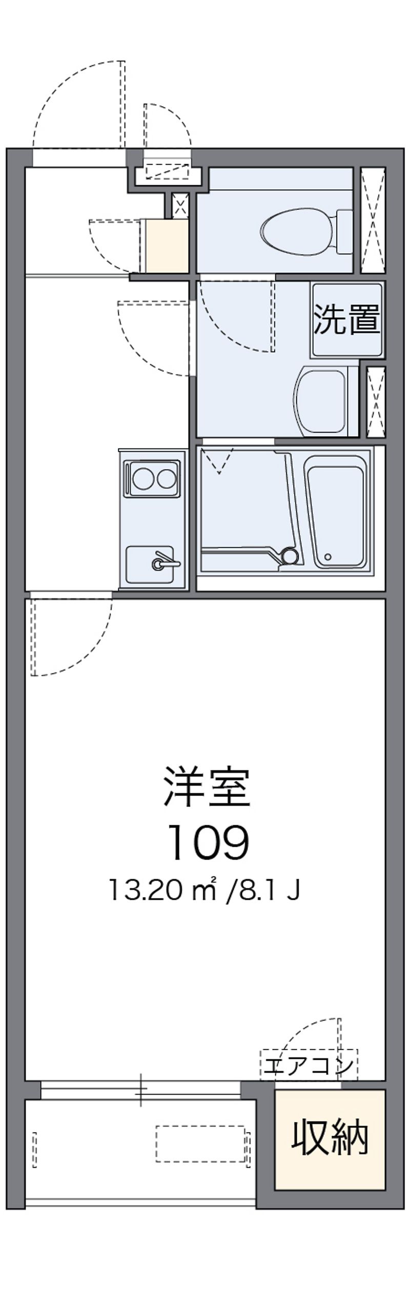 レオネクストビィグラッドⅢ 間取図