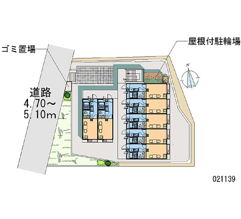 レオパレスＦＡＣＩＬ 区画図