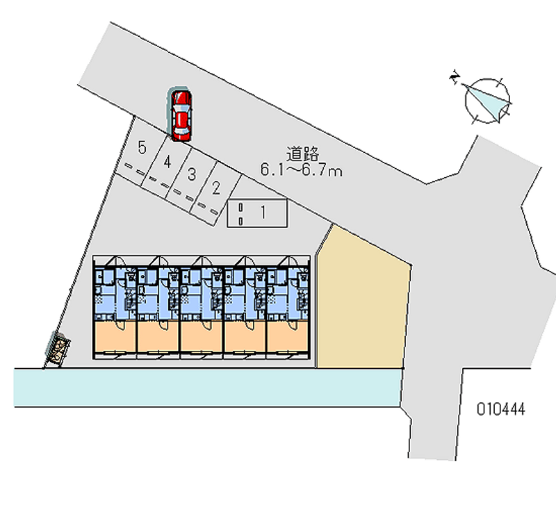 10444 Monthly parking lot