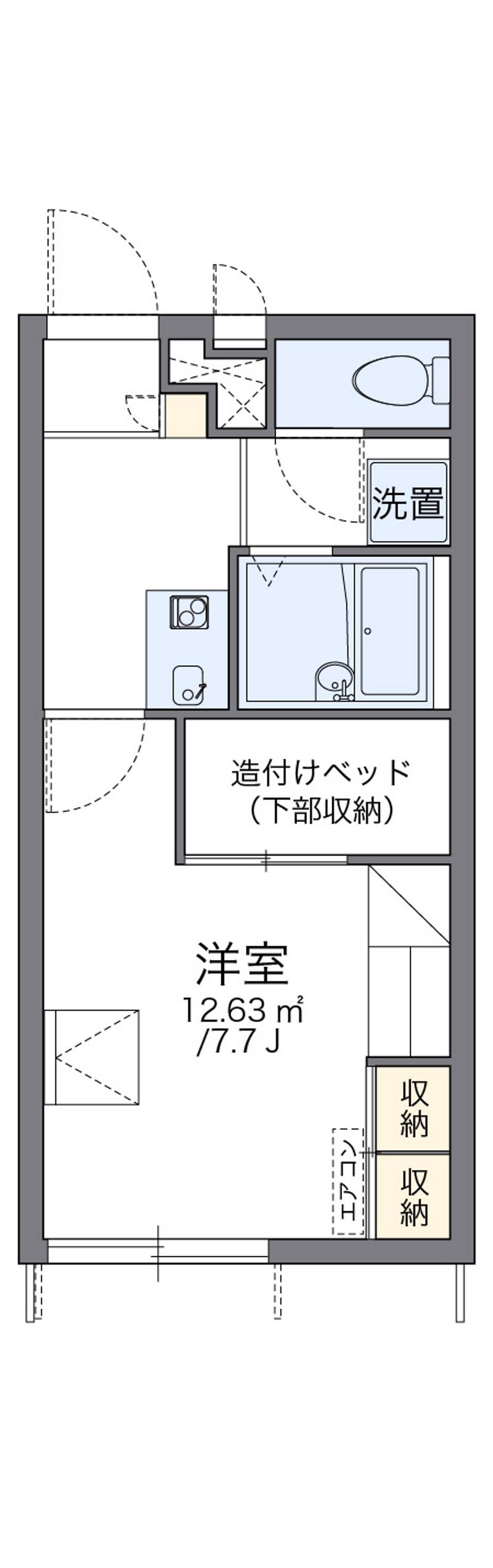 レオパレスソーレステラ 間取図