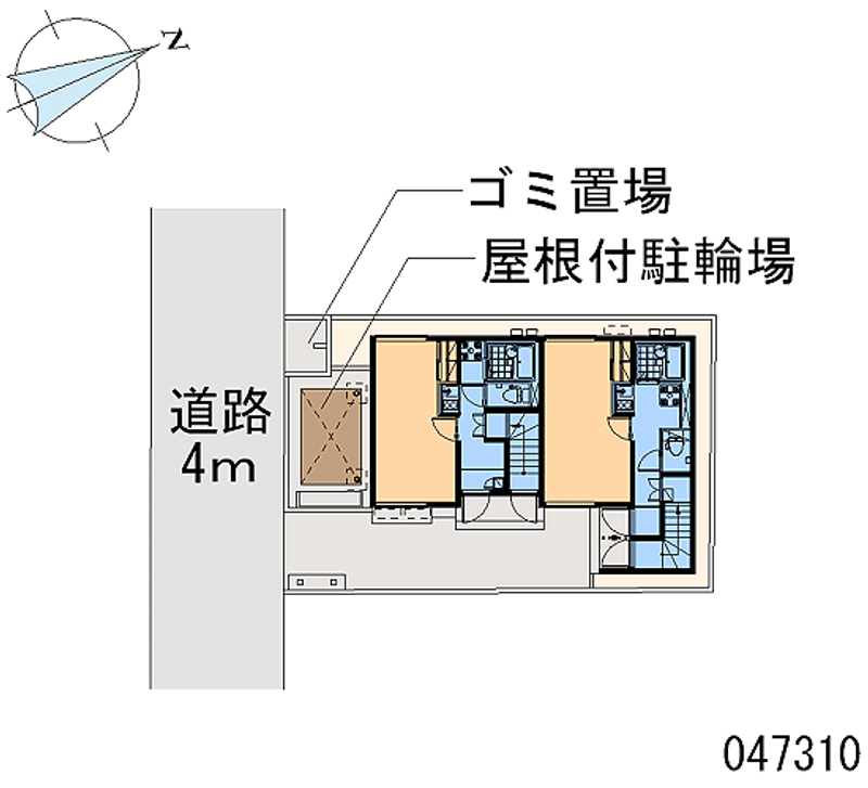 レオネクスト博多　花菱 区画図