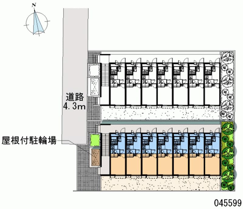 レオパレスパークソフィア　桜 区画図