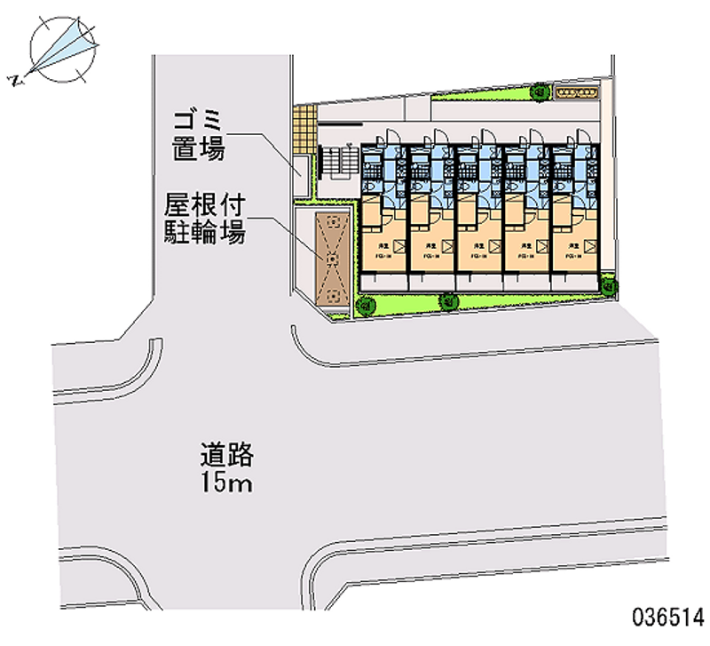 レオパレス氷川 区画図