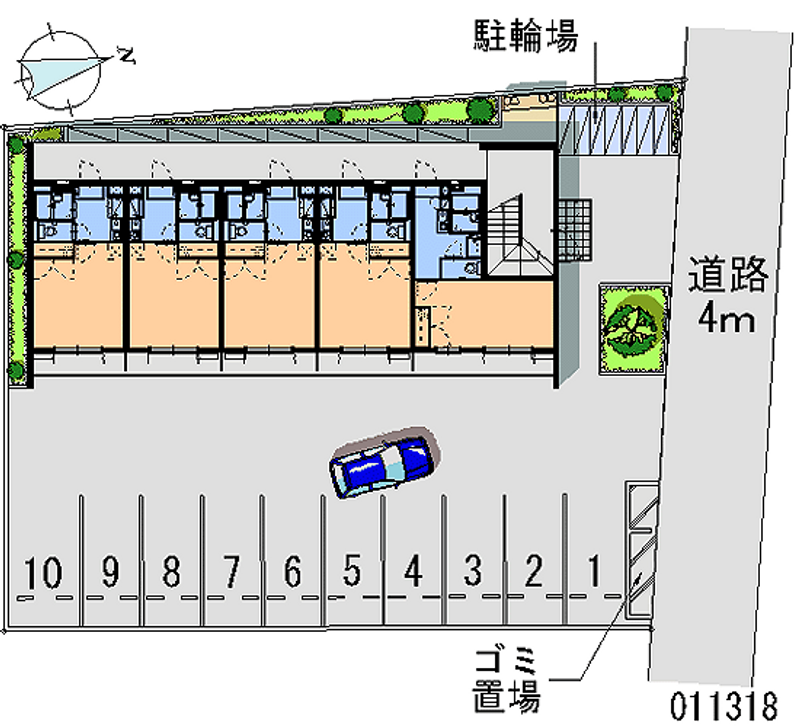 11318月租停车场