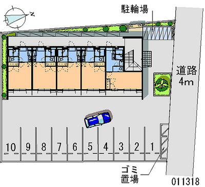レオパレスＡｍｏｕｒ 月極駐車場