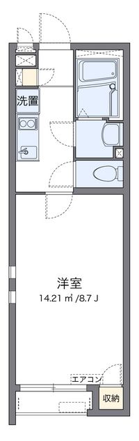 クレイノバンブスヴァルトハイム 間取図