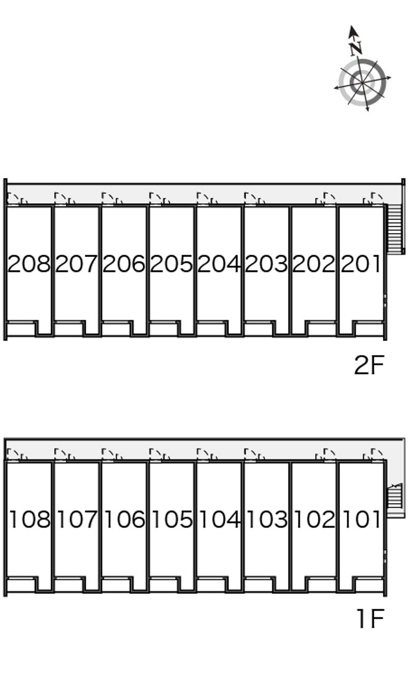クレイノＴⅣ 間取配置図