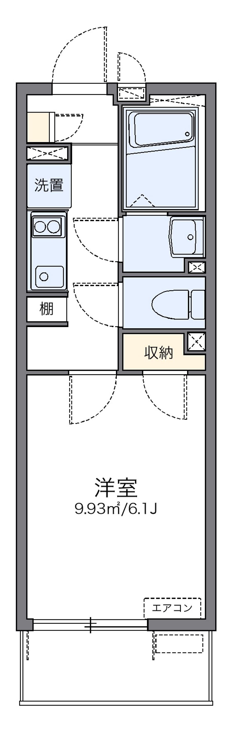レオネクストルナ大宮 間取図