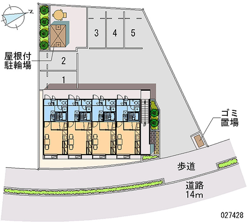 27428月租停車場