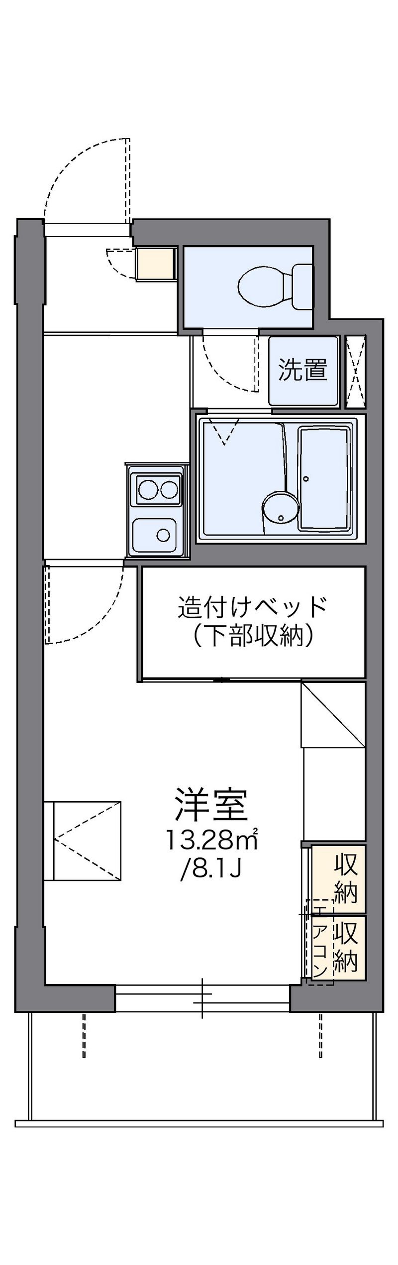 leopalace Hikari Floor plan