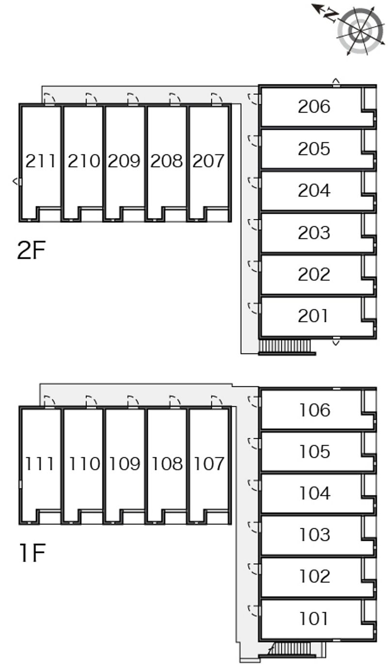 レオネクスト縁 間取り配置図