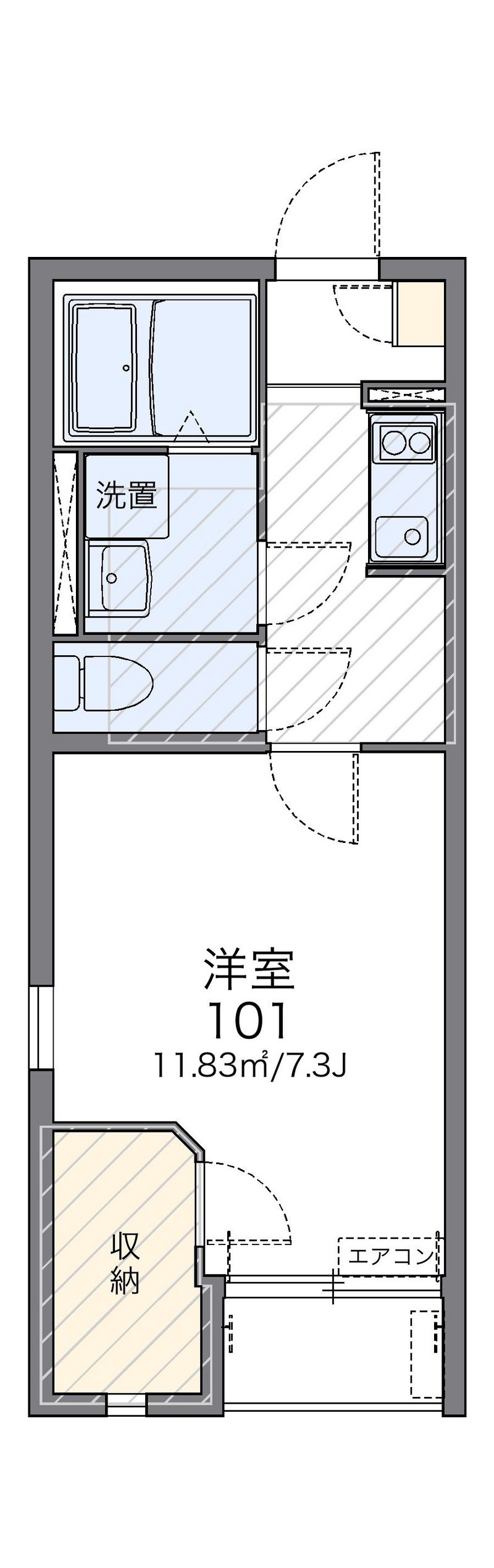 レオネクスト縁 間取図