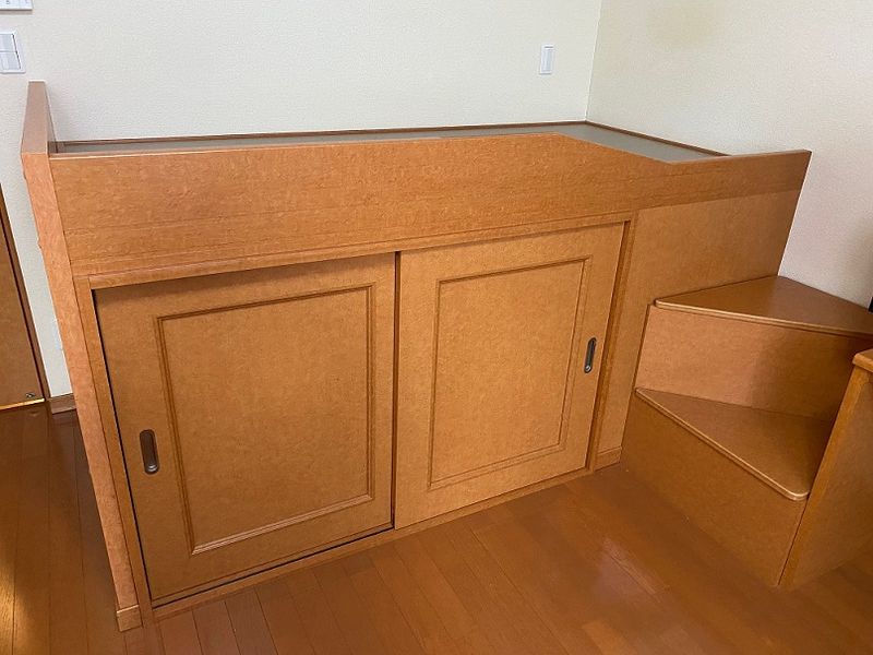 レオパレスラーク 寝室